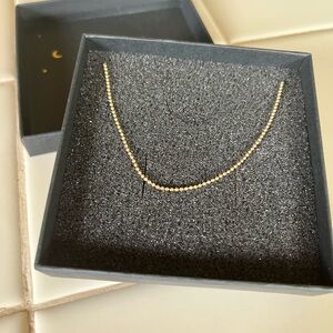 Catbird NYC 14k Gold Little Disco Choker 14”-16.75”